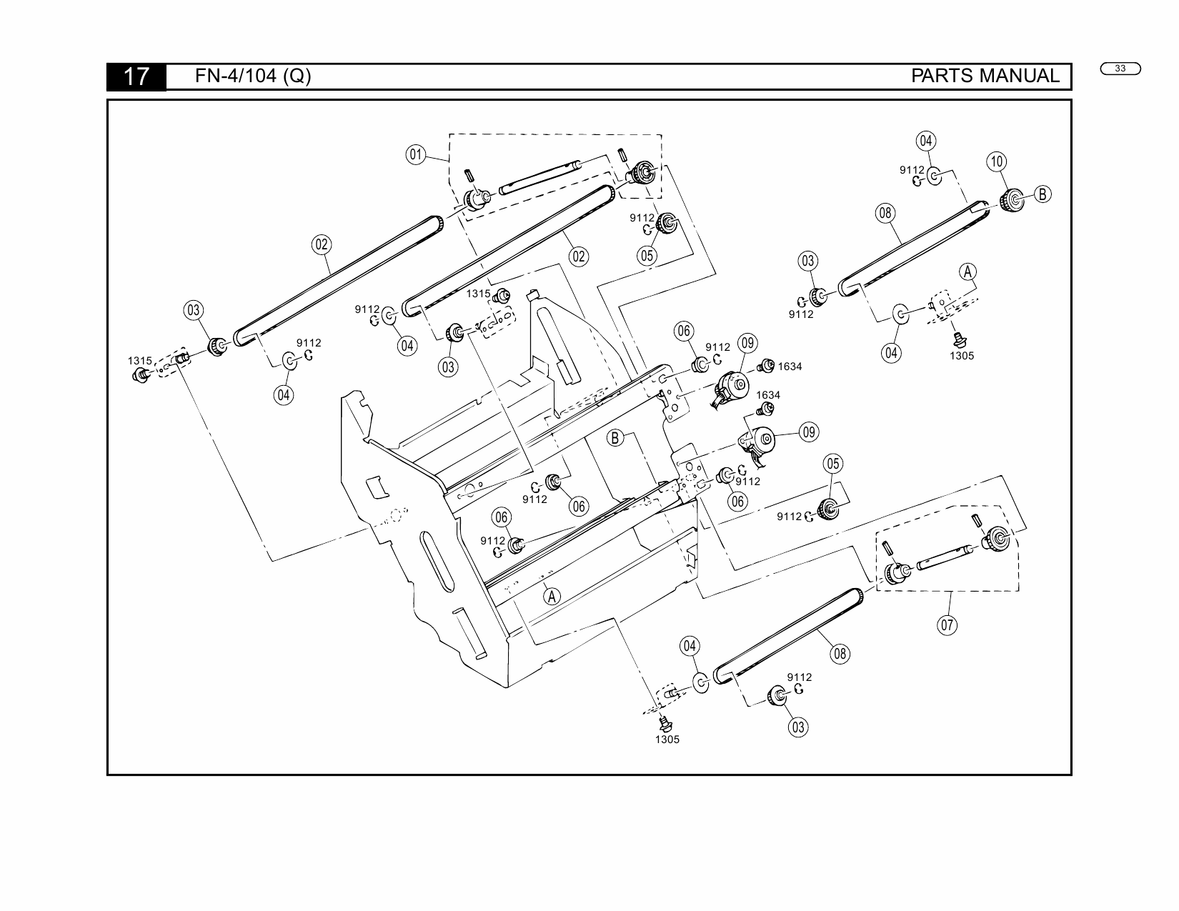 Konica-Minolta Options FN-4 104 Parts Manual-3